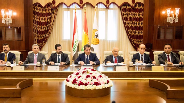 مجلس وزراء إقليم كوردستان يصدر قرارات في جلسة اليوم